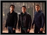 Paul Wesley, Michael Trevino, The Vampire Diaries, Pamiętniki wampirów, Ian Somerhalder